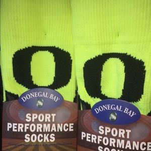 University of OREGON DUCKS SOCKS two pair!
